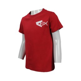 KD022 custom-made children's T-shirt design children's round neck short-sleeved T-shirt custom printed children's T-shirt supplier KD022 custom-made children's T-shirt design children's round neck short-sleeved T-shirt custom printed children's T-shirt supplier